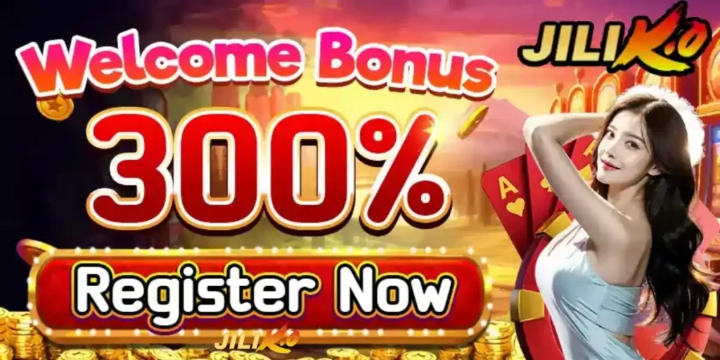 jiliko 300% welcome bonus