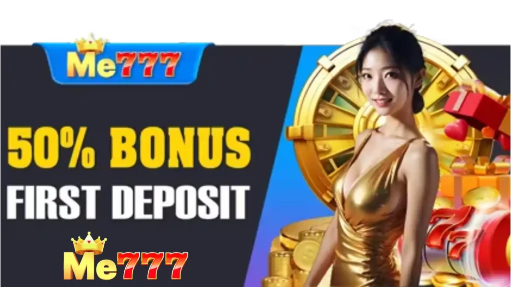 50% bonus me777