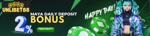 UNLIBET88 Maya Daily Deposit Bonus