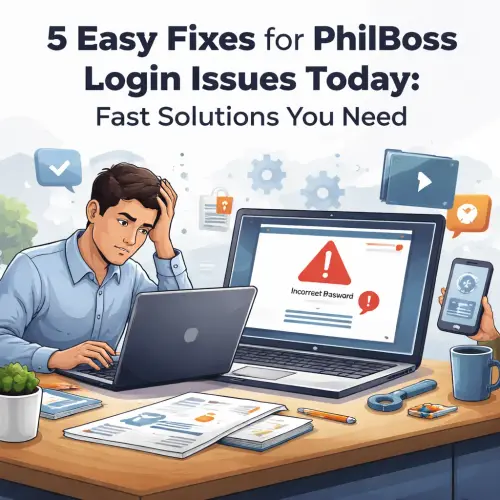 PhilBoss login issues today