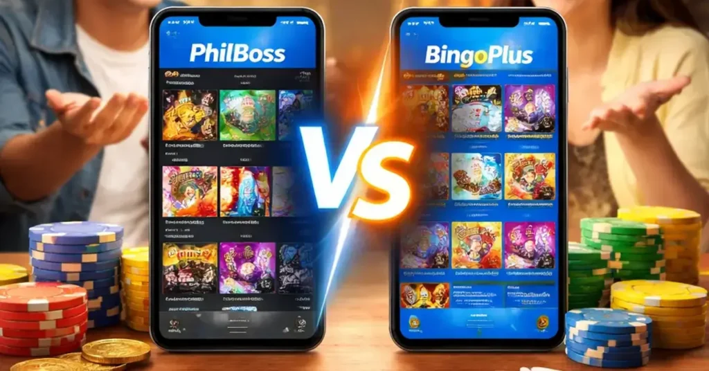 PhilBoss vs BingoPlus, PhilBoss BingoPlus comparison for Filipino players, choose between PhilBoss and BingoPlus Philippines