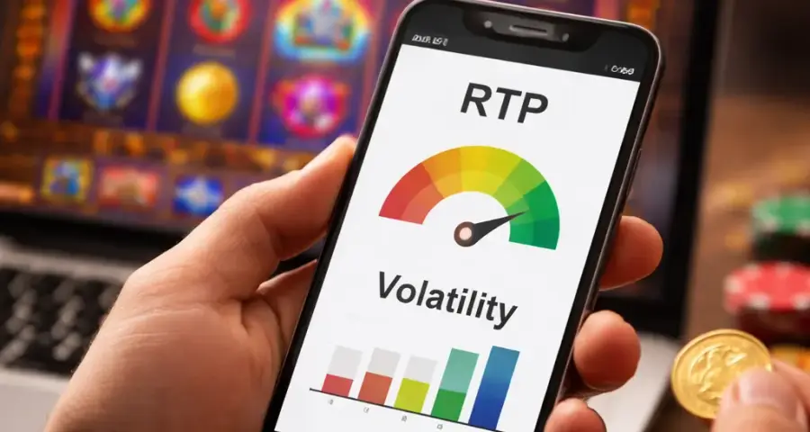 Strategy 2: Check the RTP and Volatility Before You Spin